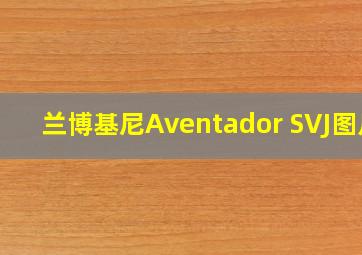 兰博基尼Aventador SVJ图片